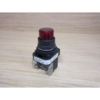 Allen Bradley 800H-QRB10R Button W800T-XA & 800T-Blank Red - Refurbished