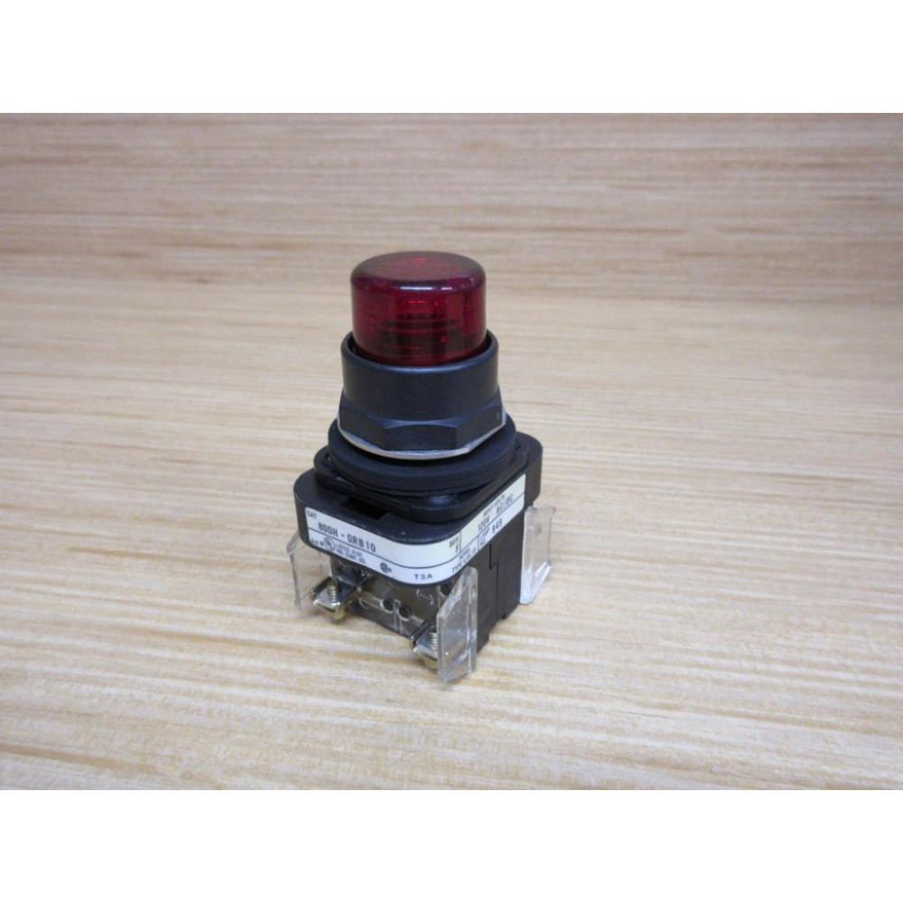 Allen Bradley 800H-QRB10R Button W800T-XA & 800T-Blank Red - Refurbished
