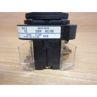 Allen Bradley 800H-QRB10R Button W800T-XA & 800T-Blank Red - Refurbished