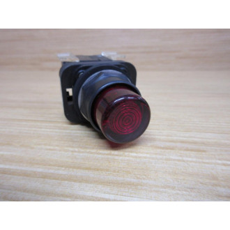 Allen Bradley 800H-QRB10R Button W800T-XA & 800T-Blank Red - Refurbished