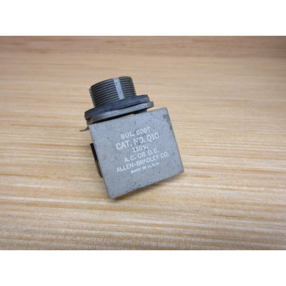 Allen Bradley 800T-Q10 Pilot Light Old Style, WO Lens - Used