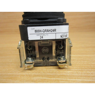 Allen Bradley 800H-QRAH24R Button W800T-XD2V, 800T-Blank Red - New No Box