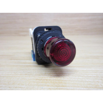 Allen Bradley 800H-QRAH24R Button W800T-XD2V, 800T-Blank Red - New No Box