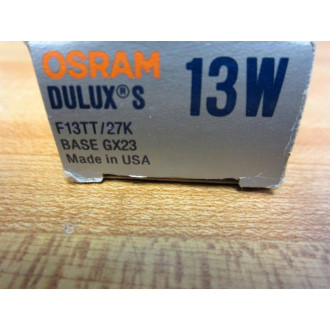 Osram 2700K Double Tube Compact Fluorescent Bulb 13W