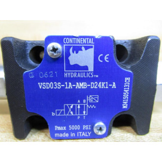 Continental Hydraulics VSD03S-1A-AMB-D24K1-A DCV Valve - New No Box