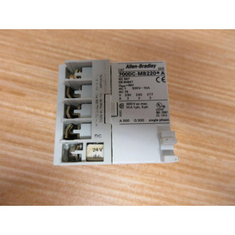 Allen Bradley 700DC-MB220Z24 Relay 700DCMB220Z24 Cracked Corner - Used