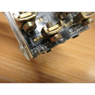Allen Bradley 800T-H33B Selector Switch Ser N,(2)800T-XA,1 Key - New No Box