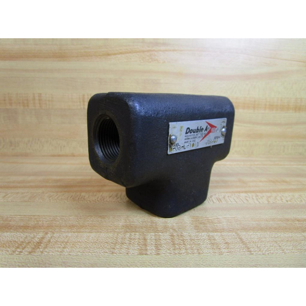 Double A D-06-L-10A1 Hydraulic Flow Valve D06L10A1 - New No Box