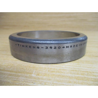 Timken 3920-20024 Tapered Roller Bearing Cup 3920 - New No Box