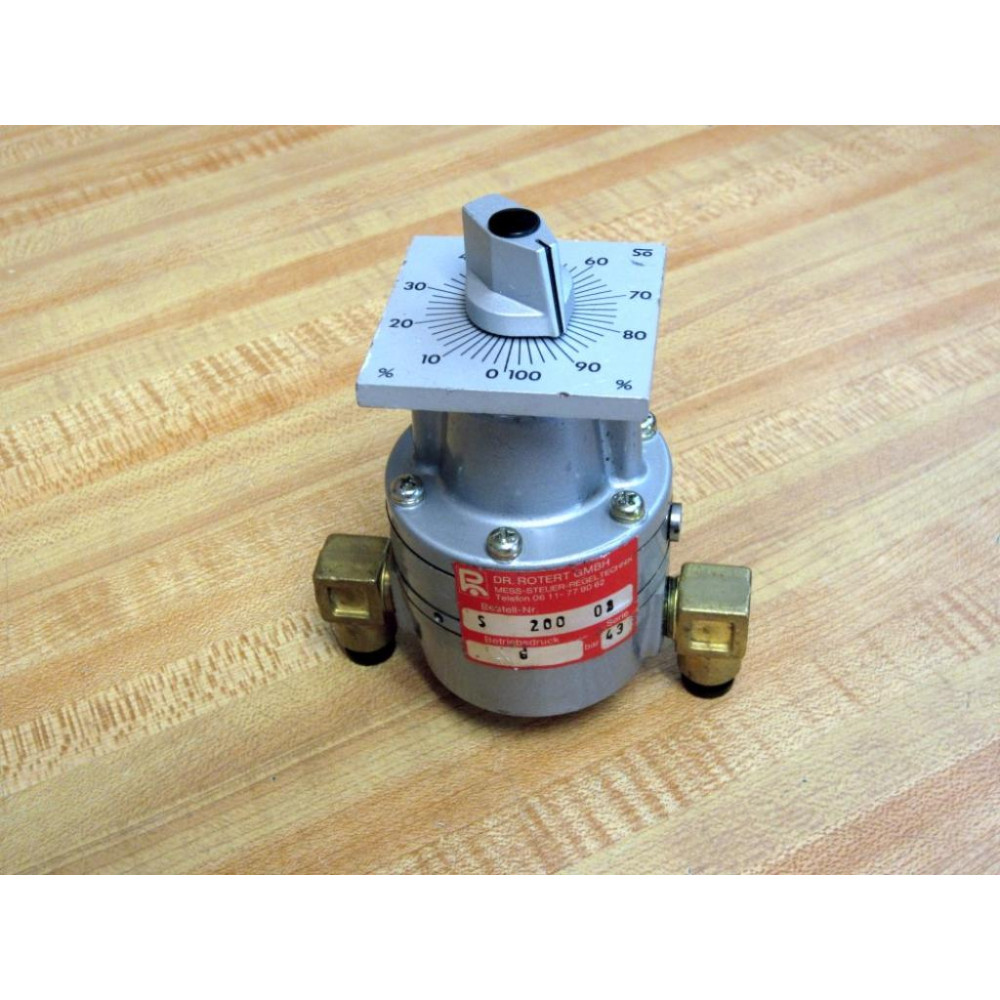Rotert S 200 02 Valve S20002 - Used