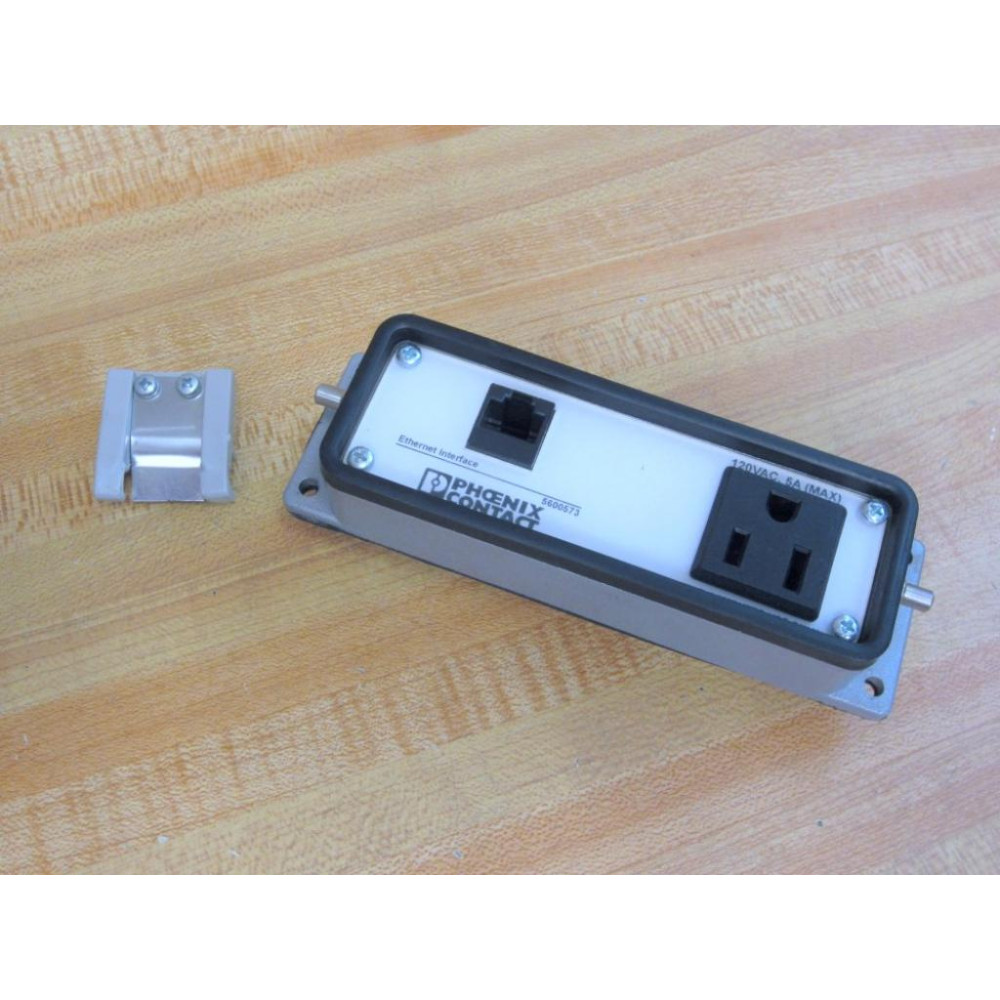 Phoenix Contact 5600573 Ethernet Interface HC-P-RJ45-CAT5-(FF)-120VAC WO Housing - Used Phoenix Contact 5600573 Ethernet Interface HC-P-RJ45-CAT5-(FF)-120VAC WO Housing - Used