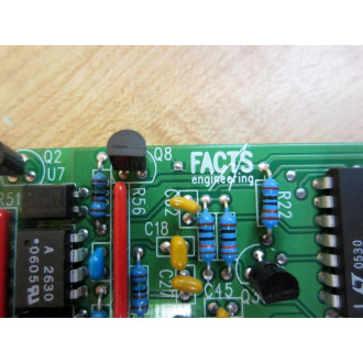 FACTS P9135D-C F416DA1 Output Card P9135DC - Used