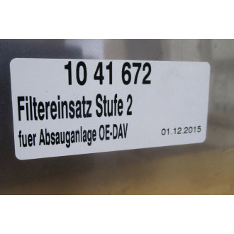 Umwelttechnik Gmbh 2036461 Stainless Steel Filter Insert 10 41 672 - New No Box