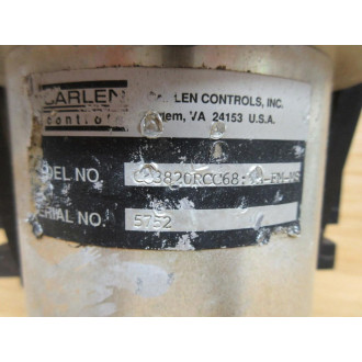 Carlen Controls CC3820R-S68:1A-FM-MS Resolver CC3820RCC681AFMMS - Used