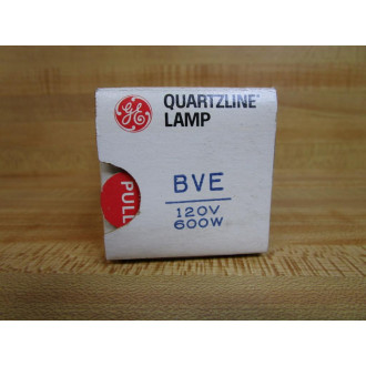 General Electric BVE GE 600W Quartzline Lamp GE-BVE (Pack of 6)