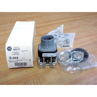 Allen Bradley 800TC-Q10 Finger Safe Pilot Light 800TCQ10