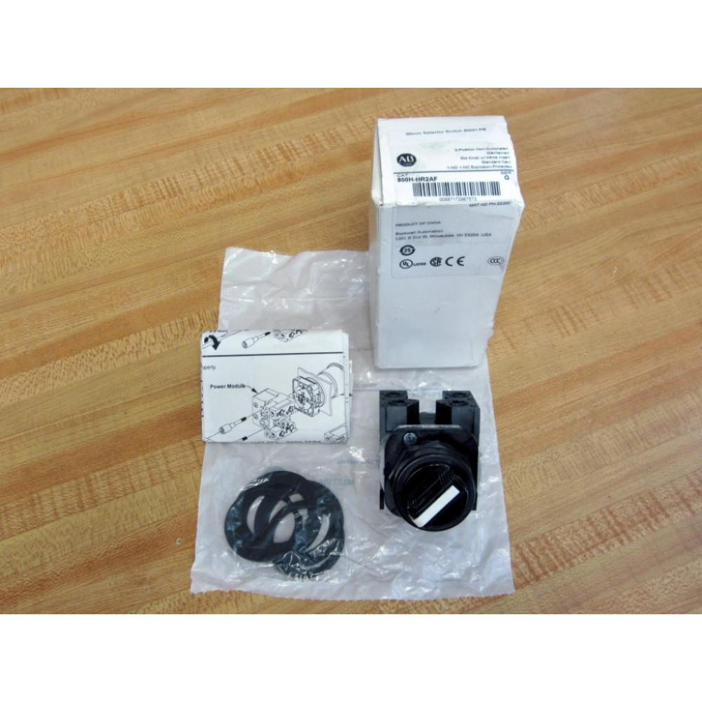 Allen Bradley 800H-HR2AF Selector Switch 800TC-XAF Allen Bradley 800H-HR2AF Selector Switch 800TC-XAF