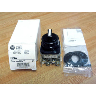 Allen Bradley 800H-JR2KE7B Selector Switch 800HJR2KE7B