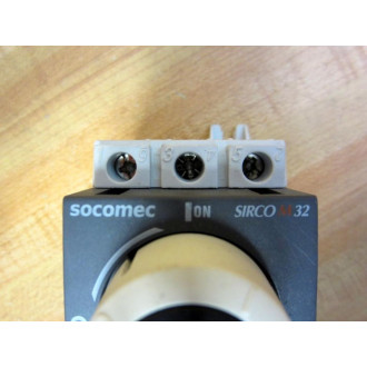 Socomec 22003003 Load BreakDisconnect Switch Sirco M32 - New No Box