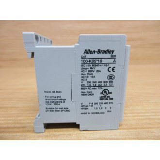 Allen Bradley 100-K05ZJ10 Contactor 100-K05*10 - New No Box