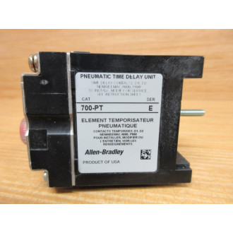 Allen Bradley 700-PT Pneumatic Time Delay Unit 700PT Series E - New No Box