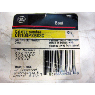 General Electric CR104PXB03C GE Selector Switch Knob (Pack of 3)
