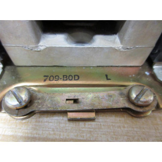 Allen Bradley 709-BOD Starter 709-B0D Ser. L W 3 Relays - Used