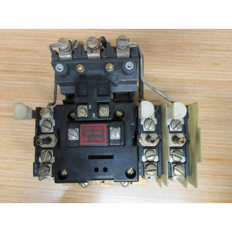 Allen Bradley 709-BOD Starter 709-B0D Ser. L W 3 Relays - Used