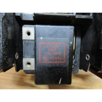 Allen Bradley 509-TOD Starter 509-T0D Ser. A, WO Wires - Used