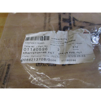 Deutz 0118 0596 Fuel Filter 01180596