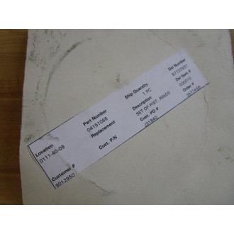 Deutz 0415-1066 Set Of Piston Rings 04151066