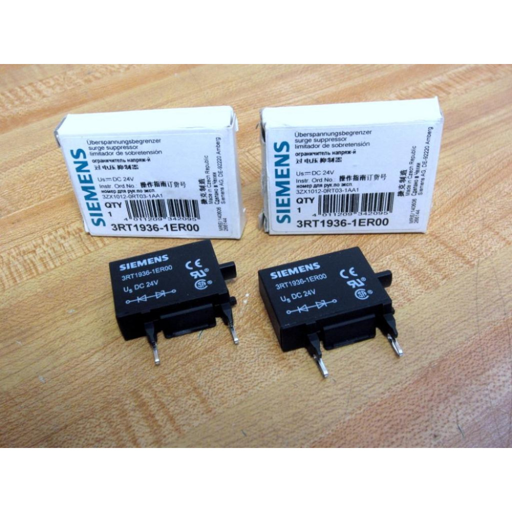 Siemens 3RT1936-1ER00 Surge Suppressor 3RT19361ER00 (Pack of 2)