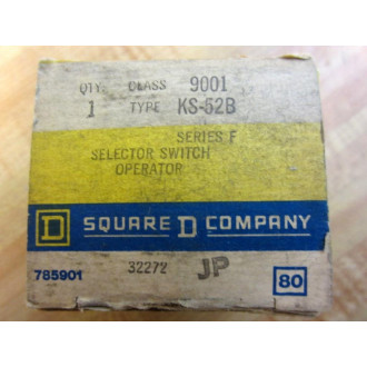 Square D 9001-KS52B Selector Switch 9001KS52B 32272