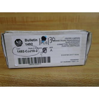 Allen Bradley 1492-CJJ10-2 Terminal Block Jumper 1492CJJ102 (Pack of 30)