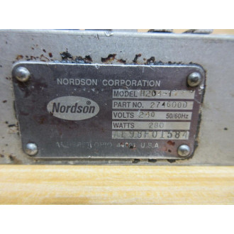 Nordson 274600D Hot Melt Module H204-T - Used