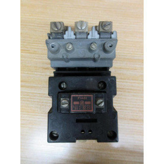 Allen Bradley 702-BOD93 Contactor 702-B0D93 3 Pole,Coil 71A01 - Used