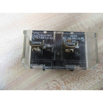Allen Bradley 800T-XD4 Contact Block 800TXD4 WClip & Bolts - Used