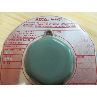 Asco 8211C94M0 Solenoid Valve 8211C94M0 - Used