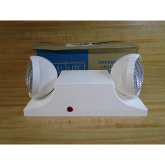 Dual Lite EZ-2 Two-Headed Emergency Light EZ2 Hubbell White 6V 5.4W