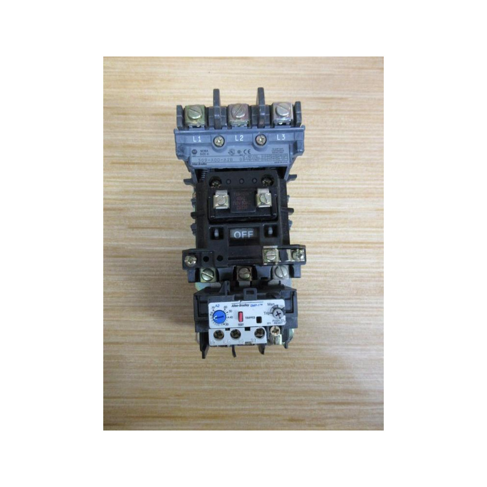 Allen Bradley 509-AOD-A2B Starter 509-A0D-A2B Cracked Corner - Used
