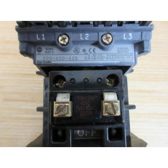 Allen Bradley 509-AOD-A2B Starter 509-A0D-A2B Cracked Corner - Used