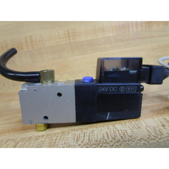 SMC VZ212 Solenoid Valve WPS1000-R07L - Used