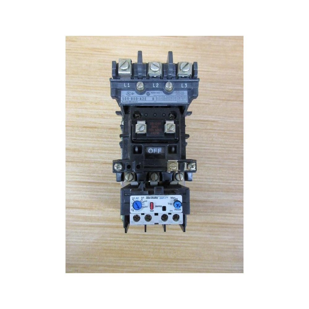 Allen Bradley 509-AOD-A2B Starter 509-A0D-A2B - Used Allen Bradley 509-AOD-A2B Starter 509-A0D-A2B - Used