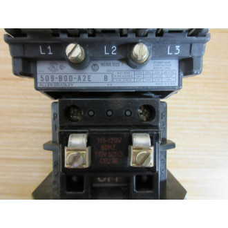 Allen Bradley 509-AOD-A2B Starter 509-A0D-A2B - Used