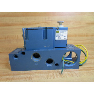 MAC 6211B-412-PM-113DA Solenoid Valve 3211B-000-PM-113D WManifold - Used