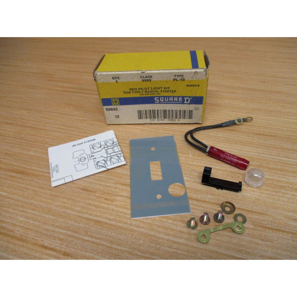 Square D 9999 PL-10 Pilot Light Kit 9999PL10