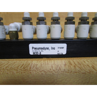 Pneumadyne M32-8 Manifold M328 WAS1201F - Used