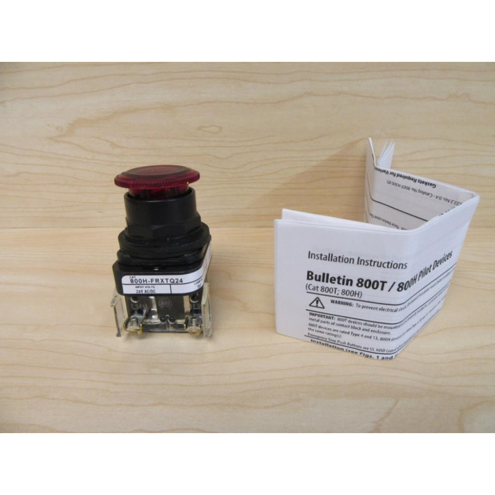 Allen Bradley 800H-FRXTQ24 Push Button 800HFRXTQ24 - New No Box