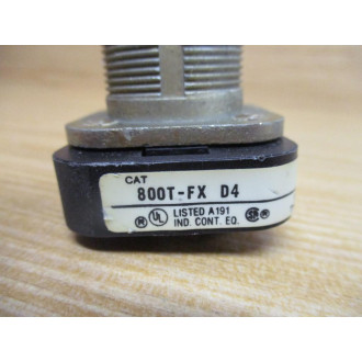 Allen Bradley 800T-FXD4 Pushbutton 800TFXD4 Core Only - Used