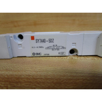 SMC SY7440-5DZ Solenoid Valve SY74405DZ - Used